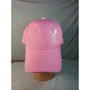 Playboy stitch bunny pink ball adjustable ball cap